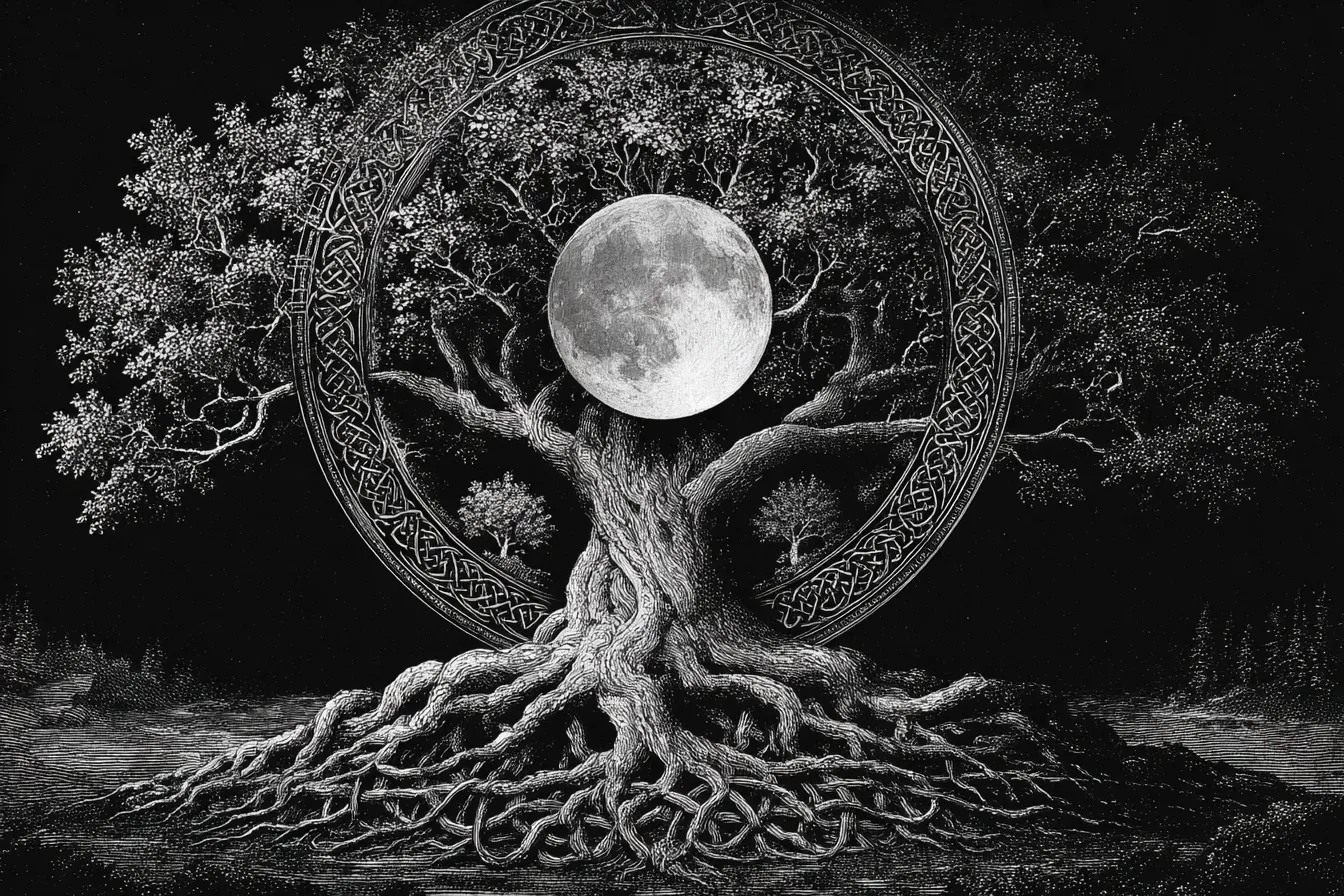 Celtic Ogham: The Tree Alphabet and Its Divination Uses cover